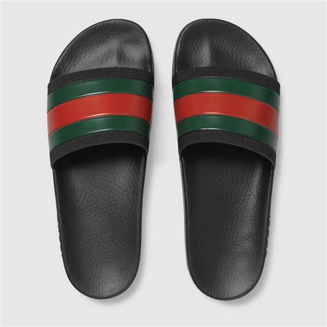 gucci rubber slides red|are Gucci rubber slides comfortable.